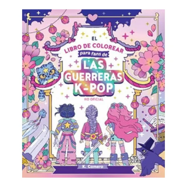 El libro de colorear para fans de las guerreras k-pop no oficial