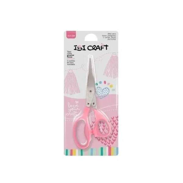 Tijera ibi craft de flecos 19 cm