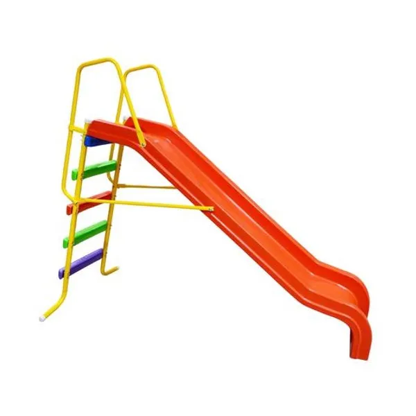 Tobogan 4 escalones escalera de caño 145x195x43 cm (aproximadamente) colores surtidos garden toys