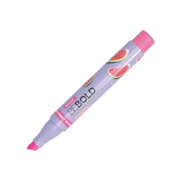Resaltador perfumado newpen be bold fruit magenta magic sandia