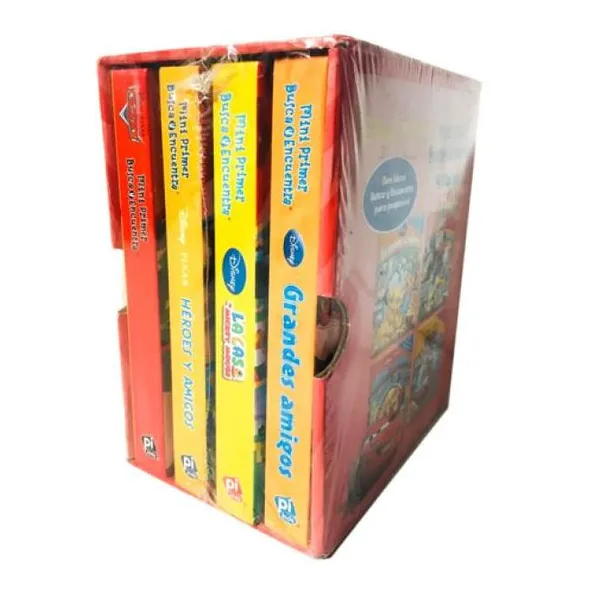 Disney pixar mini busca 4 libros