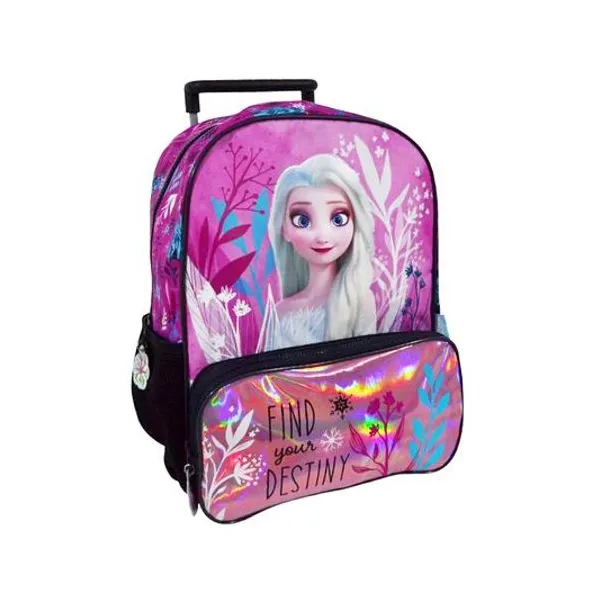 Mochila 14" con carro Frozen destiny wabro