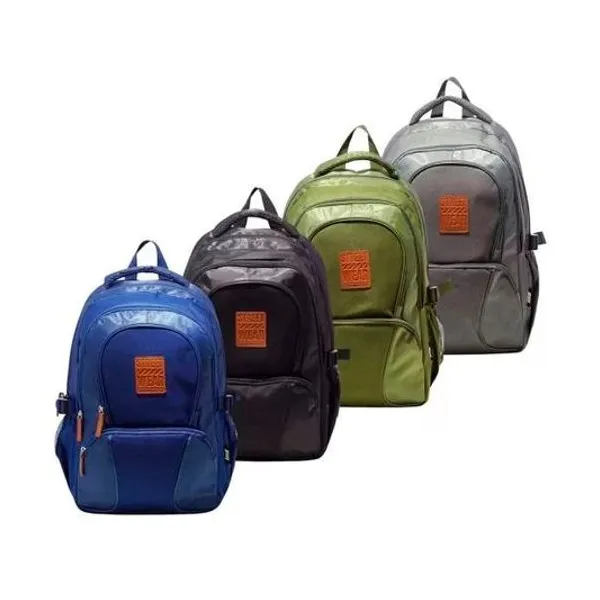 Mochila 17" espalda street wear lisa x1 surtido