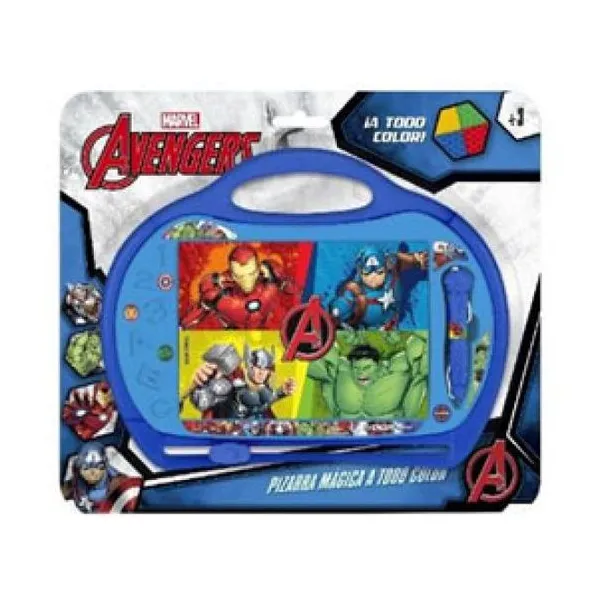 Pizarra mágica a color Avengers 26 x23 x4 cm