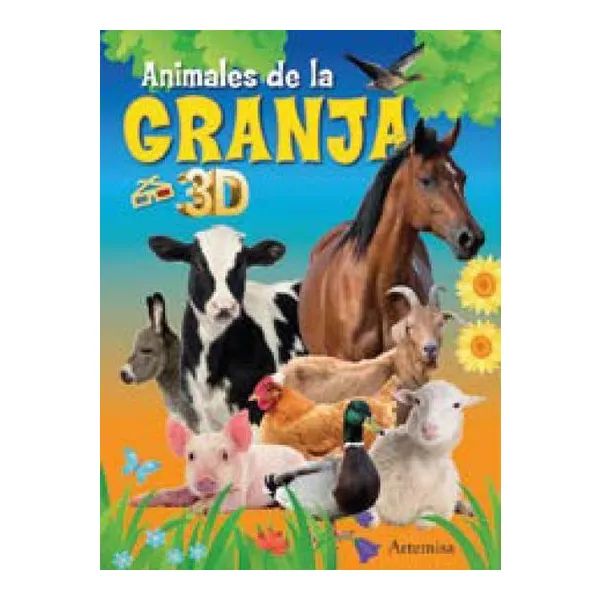 Animales de la granja 3d