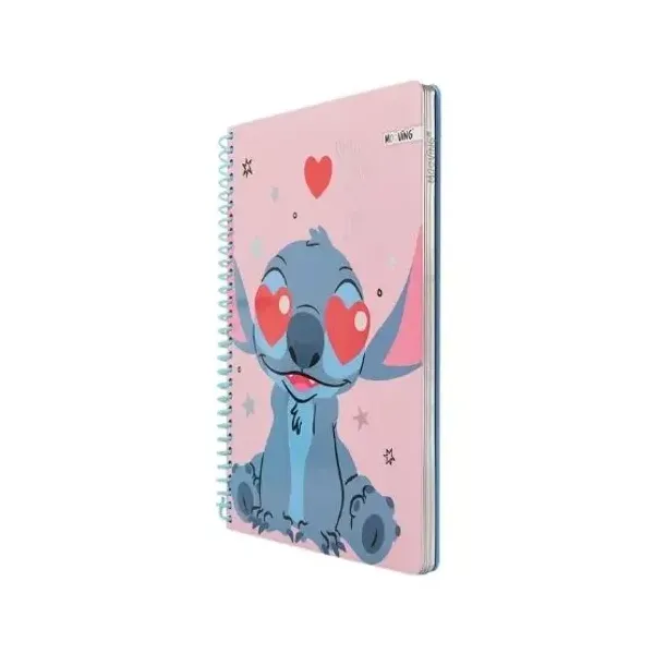 Cuaderno espiral carta Mooving premium Stitch 96 hjs.raya