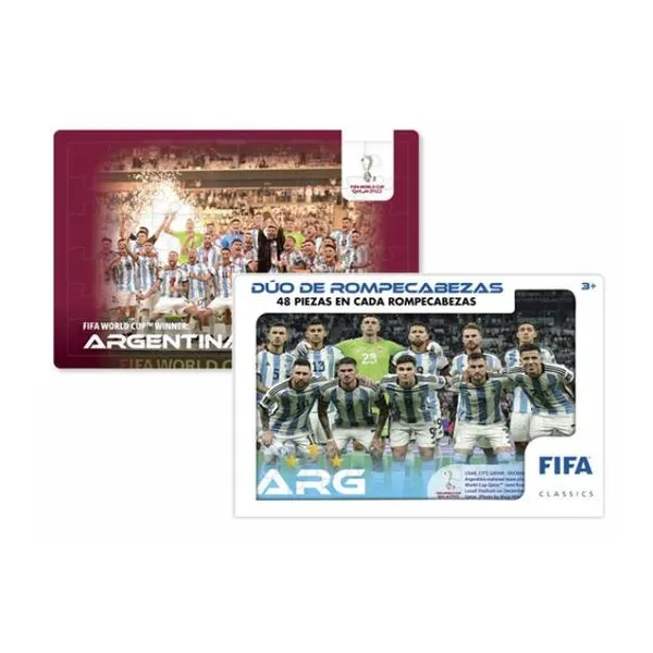 2pack - 48 pieces puzzle argentina