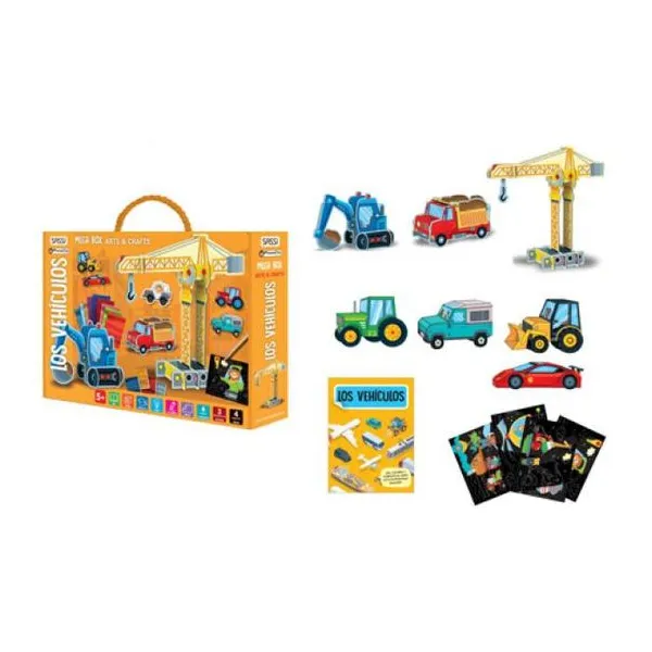 Mega box arts & crafts - vehicles