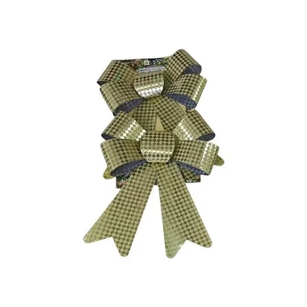 Moño navideño 19 cm x2 en blister