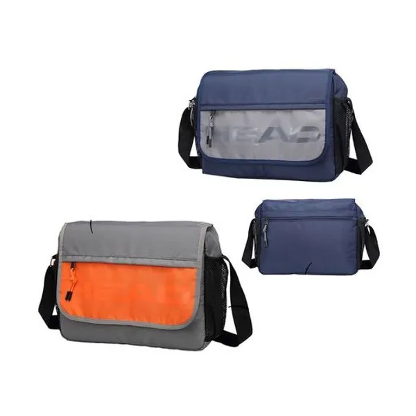 Morral escolar 27x37x12 cm x unidad colores surtidos head