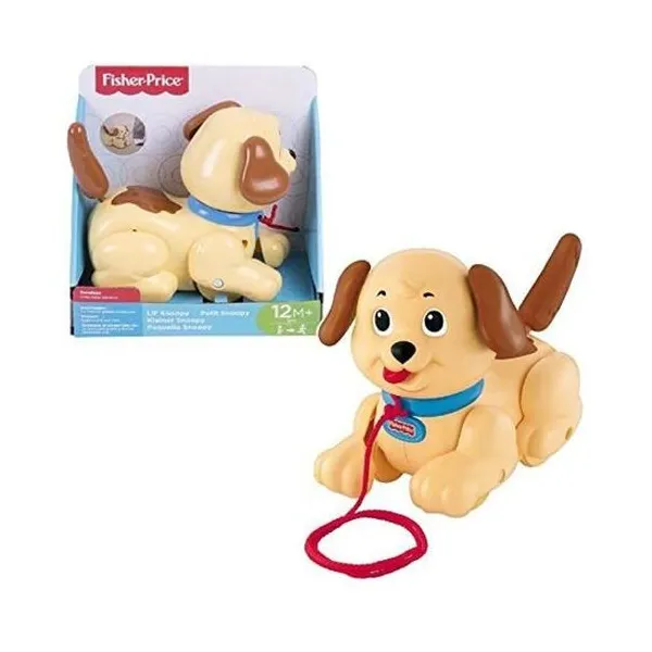 Perrito arrastre pequeño snoopy 16x16 cm fp