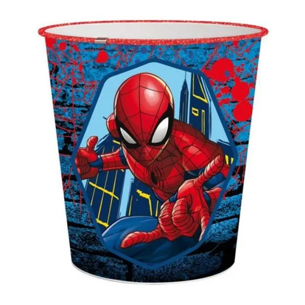 Papelera 22x21 cm -dustbin- "spider-man