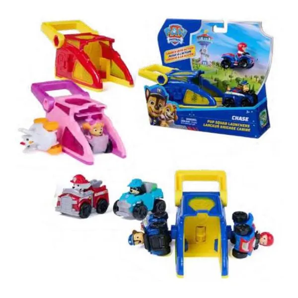 Paw Patrol pup squad launchers - lanzadores surtidos skye co