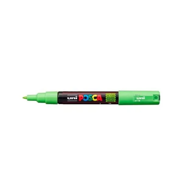 Marcador Uni posca al agua para extra fina verde