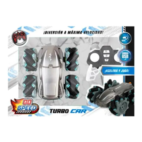 Super auto 360° a radio control go speed carga usb 19 19 cm