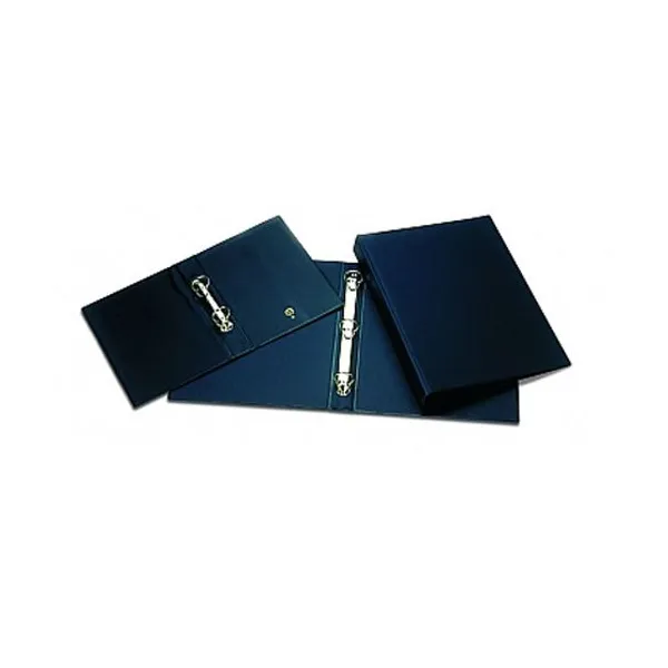 Carpeta plástica oficio 2 x60 lomo 6.5 cmazul