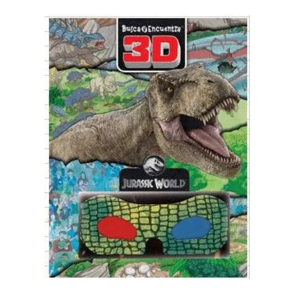 Jurassic world busca y encuentra 3d