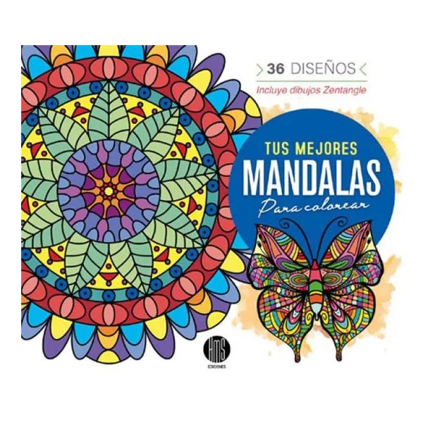 Tus mejores mandalas para colorear.72 pag