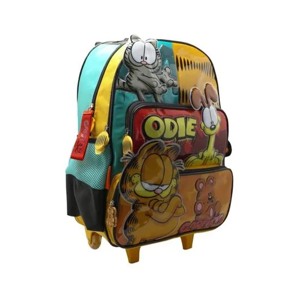 Mochila 18" con carro garfield Cresko