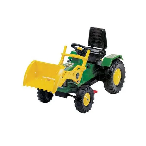 Tractor farmer con pala verde biemme