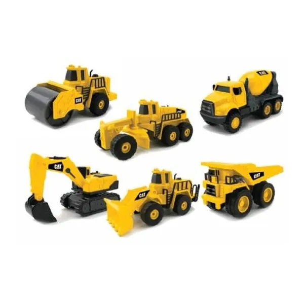Cat - vehiculo de construcción metal pack x3 surtido