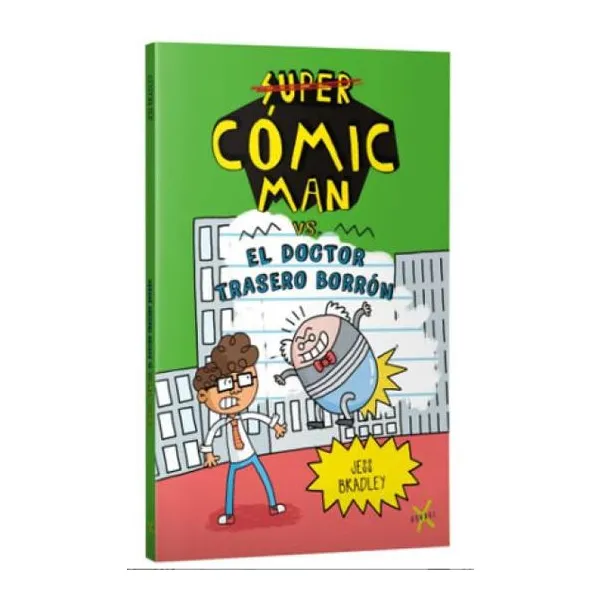Super comic vs el doctor trasero borron