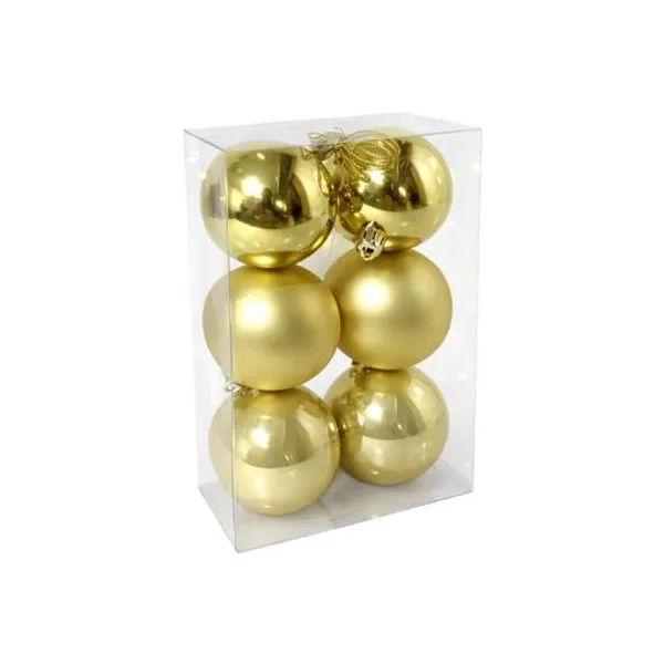Borlas variadas doradas 6 cm caja x6
