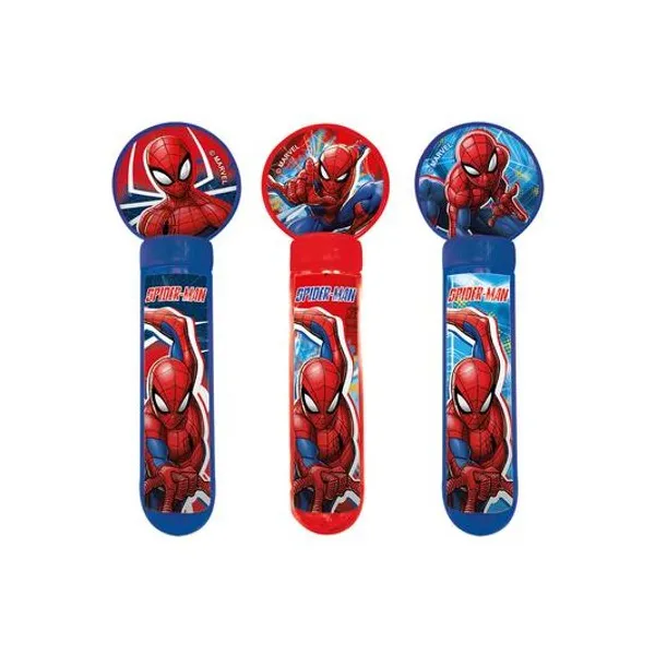 Burbujero stick Spiderman 13.5 cm x1 modelos surtidos