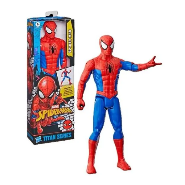 Hasbro Marvel - spider-man figura 29 cm articulado titan hero series spider-man
