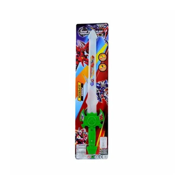 Espada con luz y sonido en blister 57x14x3 cm