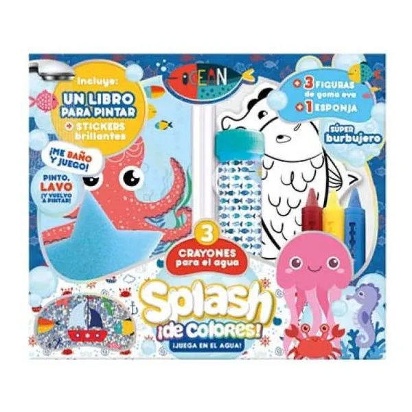 Caja splash ocean