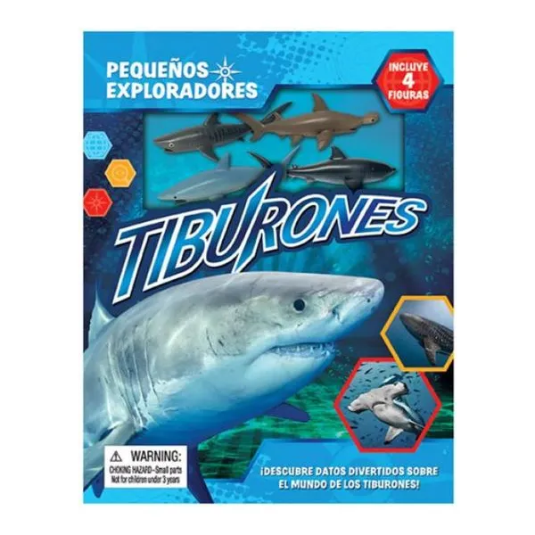Pequeños exploradores: tiburones 25 20 cm