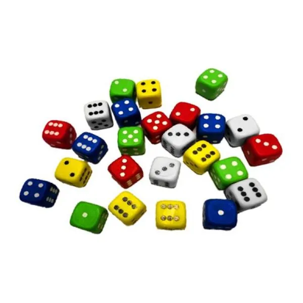 Dados 17 mm color