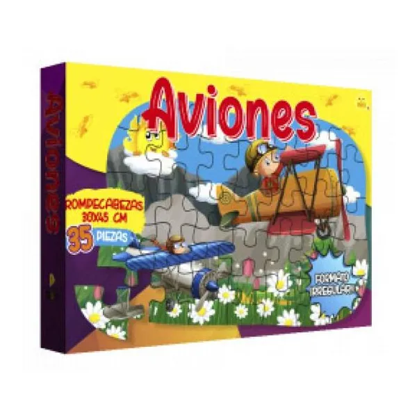 Rompecabezas: 35p aviones