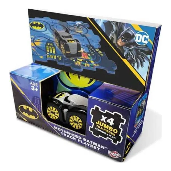 Pista curva motorizado "dc batman