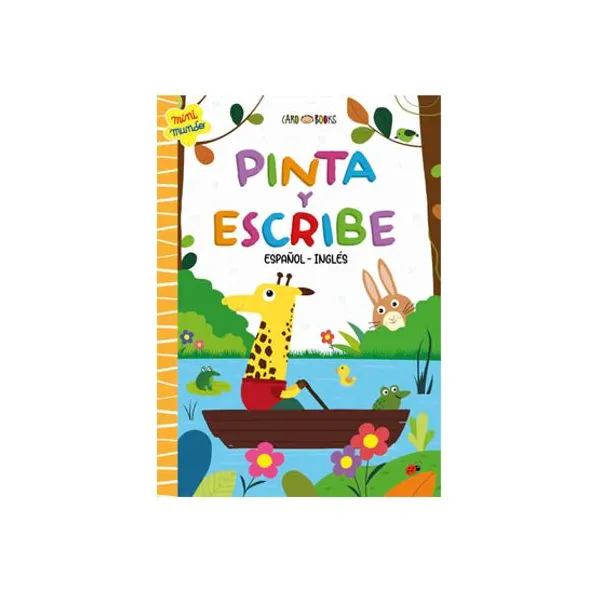 Libro artemisa col.pinta y escribe español - ingles