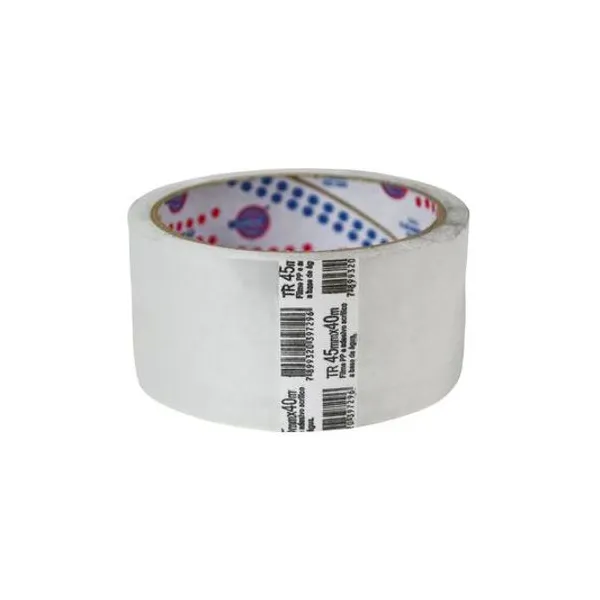 Cinta de embalar pp cristal 45mmx40 mts x unidad eurocel