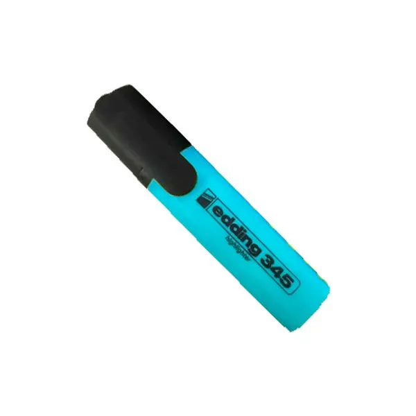 Resaltador Edding e 345 textmarker celeste