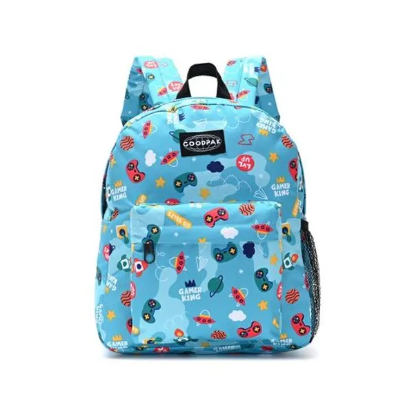 Mochila 12" espalda print gamer space goodpak