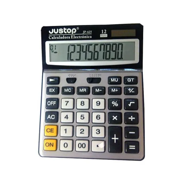 Calculadora justop jp-625 12 dig.