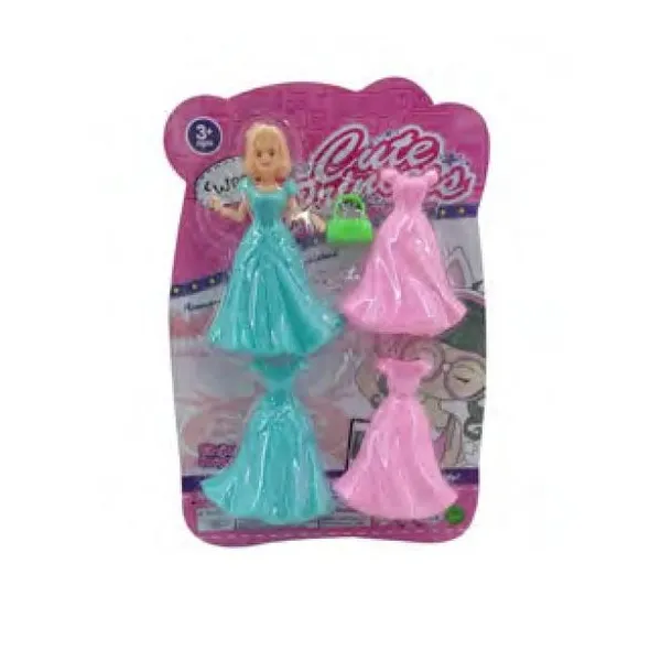 Princesa con accesorios 27x19x3 cm