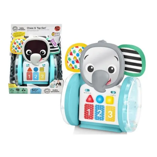 Baby einstein chase and tap earl interactivo para gatear con luz y melodías