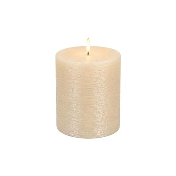 Velon de parafina natural rayado 5x7.5 cm x1