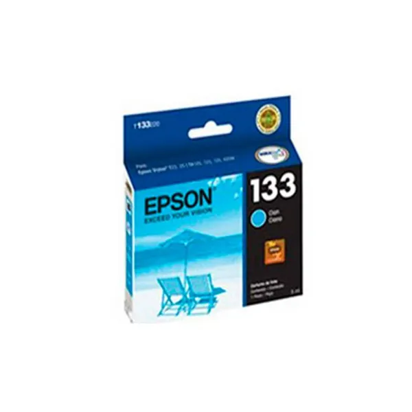 Cartucho Epson orig.t133220-al cyan t25/tx125