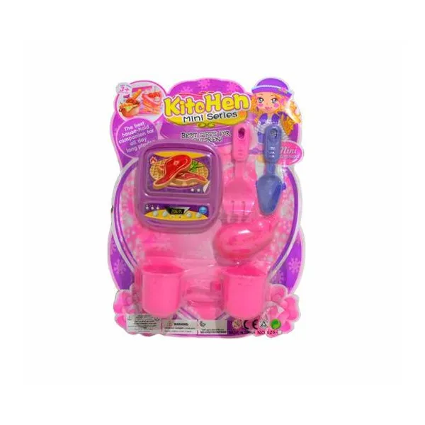 Set de cocina mini en blister 15x20.5 cm