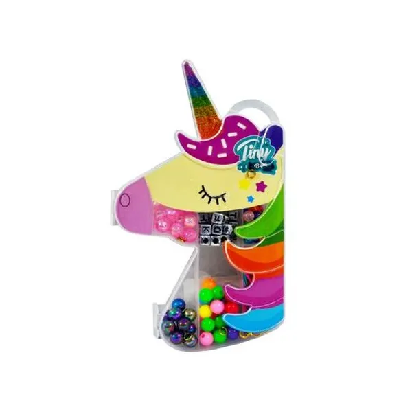 Set para armar bijou unicornio 9.5x16x2 cm