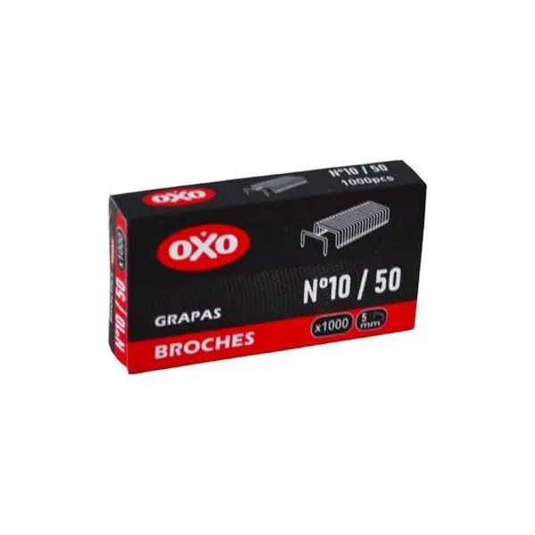 Broche n.° 10/50 caja x1000 unidades oxo