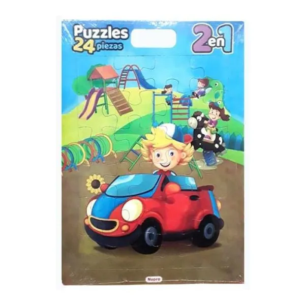 Cubi puzzle x24 plaza 2 en 1