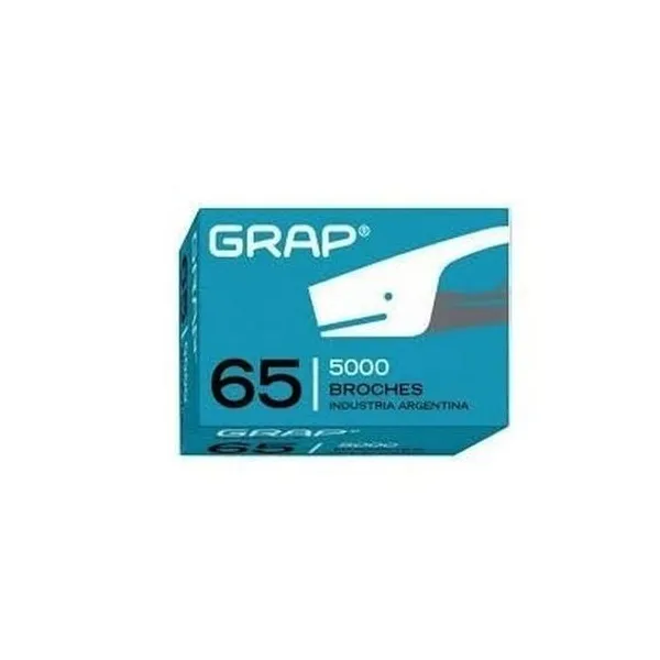 Broche 65 caja x5000 unidades grap