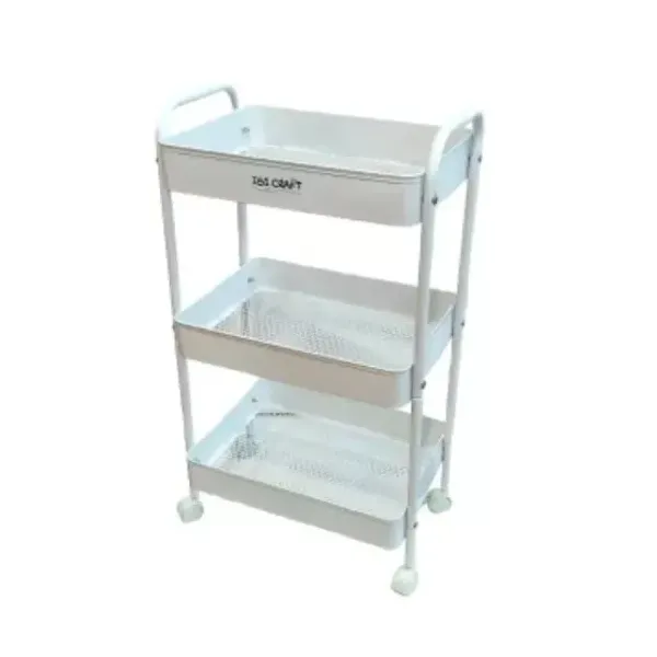 Carro organizador movil ibi craft blanco